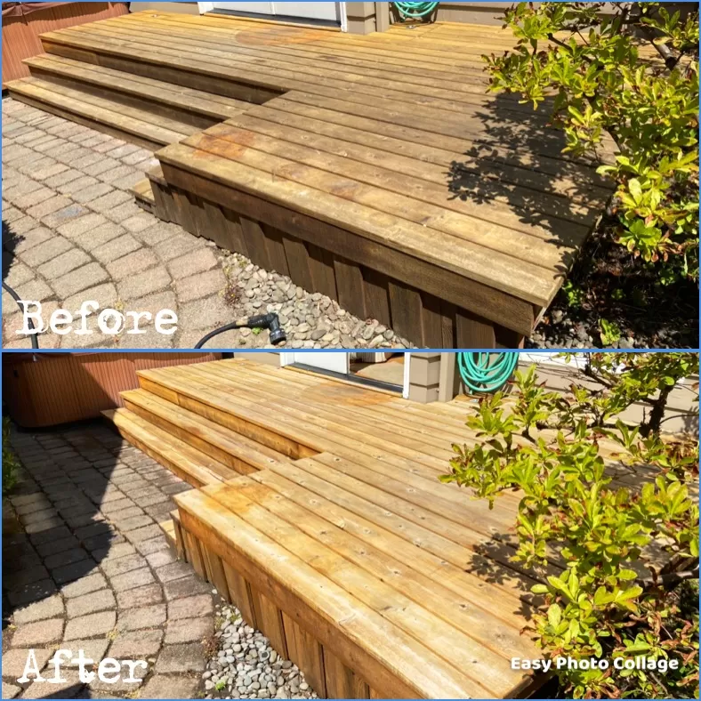 Wood Patio Cleaning in Portland, OR